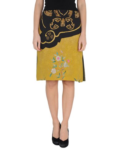 ZOOM DRIES VAN NOTEN - Knee length skirt