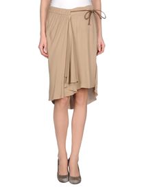 GOLD CASE - Knee length skirt