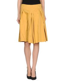GOLD CASE - Knee length skirt