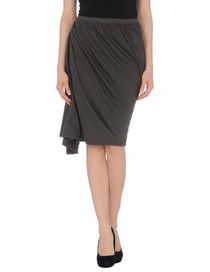DRKSHDW by RICK OWENS - Knee length skirt