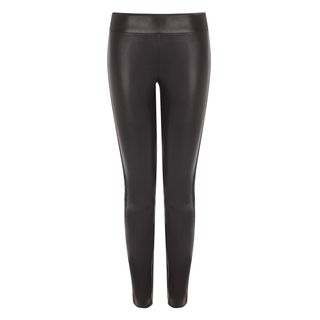 ALEXANDER MCQUEEN, Pants, Tuxedo Leather Trousers