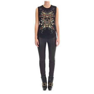 ALEXANDER MCQUEEN, Pants, Tuxedo Leather Trousers