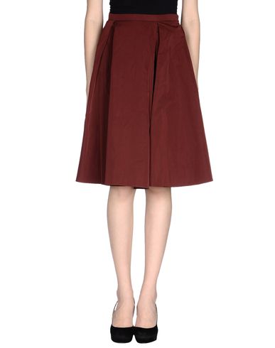 ZOOM JIL SANDER - Knee length skirt