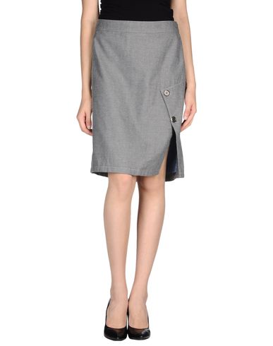 ZOOM ARMANI JEANS - Knee length skirt