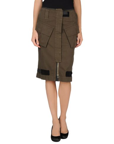 ZOOM DRIES VAN NOTEN - Knee length skirt