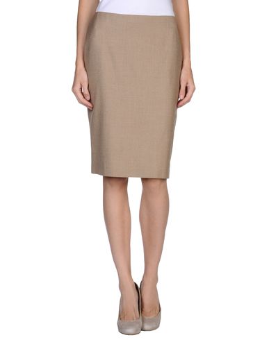 ZOOM RALPH LAUREN BLACK LABEL - Knee length skirt
