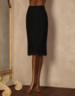 GALON LACE PENCIL SKIRT - 3/4 length skirts - Dolce&Gabbana - Winter 2014 GALON LACE PENCIL SKIRT - 3/4 length skirts - Dolce&Gabbana - Winter 2014