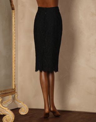 GALON LACE PENCIL SKIRT - 3/4 length skirts - Dolce&Gabbana - Winter 2014 GALON LACE PENCIL SKIRT - 3/4 length skirts - Dolce&Gabbana - Winter 2014