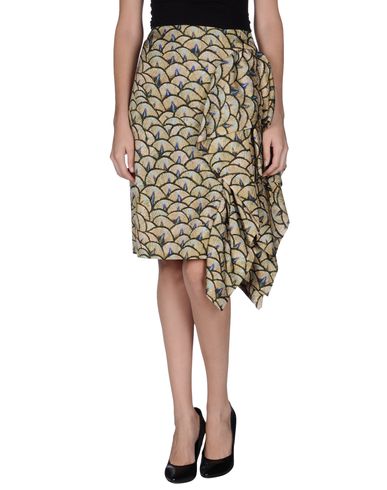 ZOOM DRIES VAN NOTEN - Knee length skirt