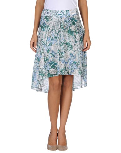 ZOOM BREBIS NOIR - Knee length skirt