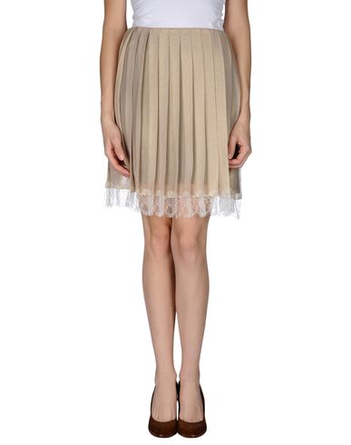 ZOOM GOLD CASE - Knee length skirt