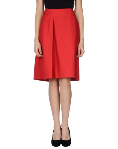 ZOOM JIL SANDER - Knee length skirt