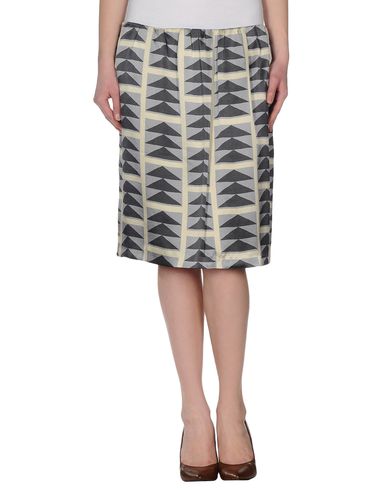 ZOOM DRIES VAN NOTEN - Knee length skirt