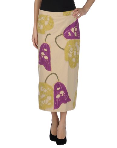 ZOOM DRIES VAN NOTEN - 3/4 length skirt
