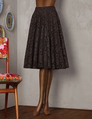 Dolce & gabbana lace flared skirt, knee length skirt women | dg online