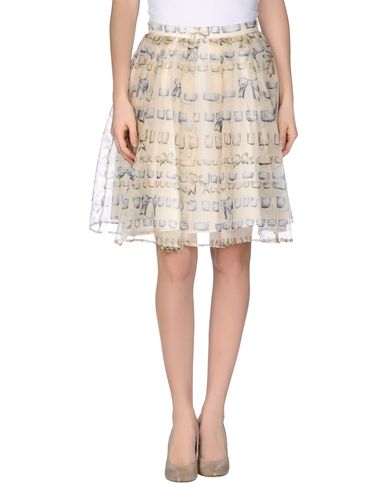 ZOOM REDValentino - Knee length skirt