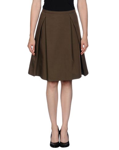 ZOOM GOLD CASE - Knee length skirt