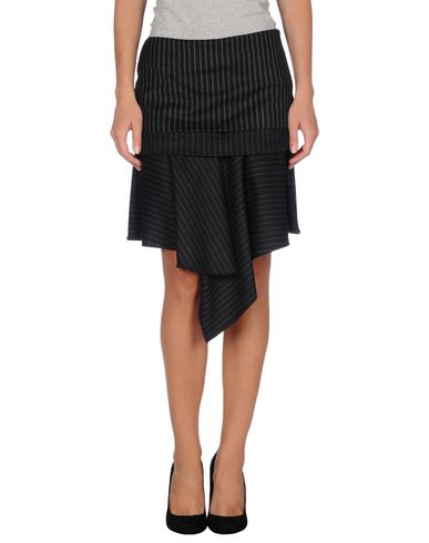 ZOOM PINKO BLACK - Knee length skirt