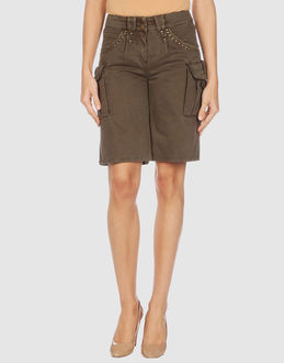 19.70 GENUINE WEAR TROUSERS Bermuda shorts WOMEN on YOOX.COM