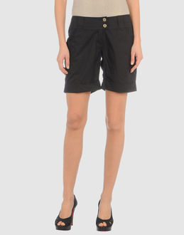 ADDICT TROUSERS Bermuda shorts WOMEN on YOOX.COM
