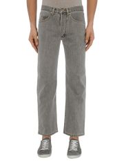 COTTON BELT - Denim trousers