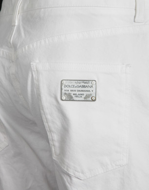 Pantalne taglio denim - Pantalone - Dolce&Gabbana - Estate 2014 Pantalne taglio denim - Pantalone - Dolce&Gabbana - Estate 2014
