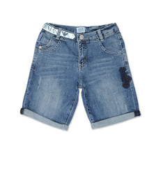ARMANI JUNIOR - Denim bermudas