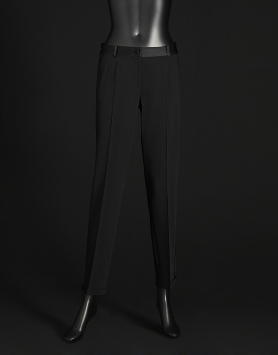 Stretch wool twill trousers - Formal trousers - Dolce&Gabbana - Summer 2014 Stretch wool twill trousers - Formal trousers - Dolce&Gabbana - Summer 2014