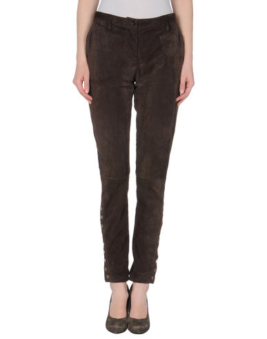 ZOOM TRUE ROYAL - Leather pants