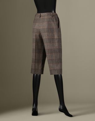 PRINCE OF WALES CROPPED TROUSERS - 3/4-length trousers - Dolce&Gabbana - Winter 2014 PRINCE OF WALES CROPPED TROUSERS - 3/4-length trousers - Dolce&Gabbana - Winter 2014