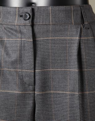 PRINCE OF WALES PRINT CROPPED TROUSERS - Formal trousers - Dolce&Gabbana - Winter 2014 PRINCE OF WALES PRINT CROPPED TROUSERS - Formal trousers - Dolce&Gabbana - Winter 2014