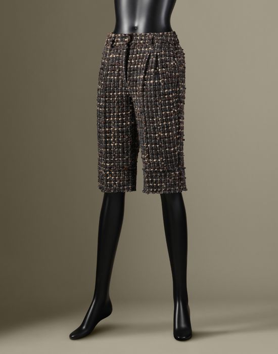 BOUCLE' CROPPED TROUSERS - 3/4-length trousers - Dolce&Gabbana - Winter 2014 BOUCLE' CROPPED TROUSERS - 3/4-length trousers - Dolce&Gabbana - Winter 2014