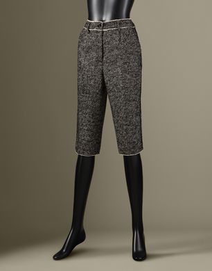 CHEVRON CROPPED TROUSERS - 3/4-length trousers - Dolce&Gabbana - Winter 2014 CHEVRON CROPPED TROUSERS - 3/4-length trousers - Dolce&Gabbana - Winter 2014