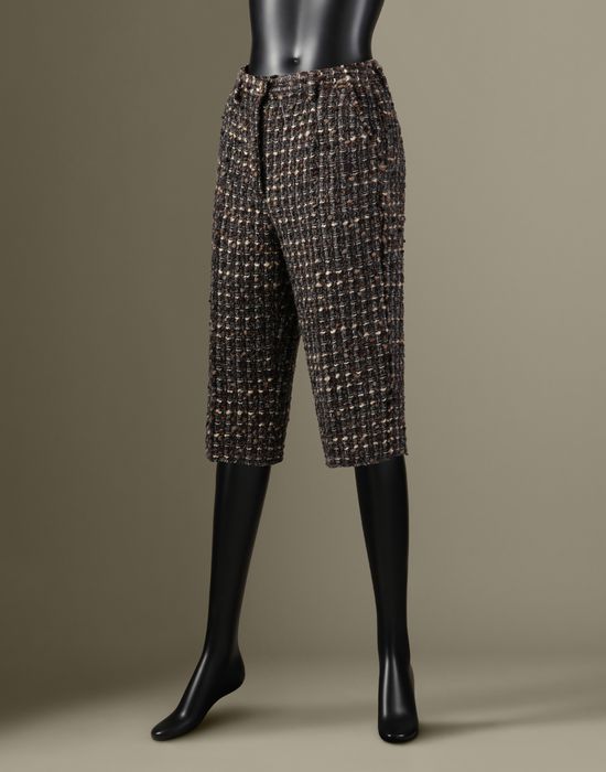 BOUCLE' CROPPED TROUSERS - 3/4-length trousers - Dolce&Gabbana - Winter 2014 BOUCLE' CROPPED TROUSERS - 3/4-length trousers - Dolce&Gabbana - Winter 2014
