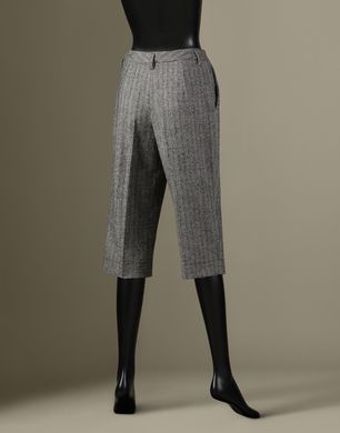 CHEVRON CROPPED TROUSERS - 3/4-length trousers - Dolce&Gabbana - Winter 2014 CHEVRON CROPPED TROUSERS - 3/4-length trousers - Dolce&Gabbana - Winter 2014
