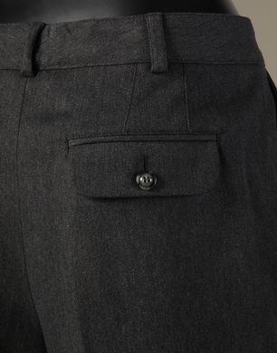 COTTON CROPPED TROUSERS - 3/4-length trousers - Dolce&Gabbana - Winter 2014 COTTON CROPPED TROUSERS - 3/4-length trousers - Dolce&Gabbana - Winter 2014