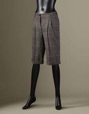 PRINCE OF WALES CROPPED TROUSERS - 3/4-length trousers - Dolce&Gabbana - Winter 2014 PRINCE OF WALES CROPPED TROUSERS - 3/4-length trousers - Dolce&Gabbana - Winter 2014