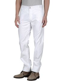 MANUEL RITZ WHITE - Casual pants