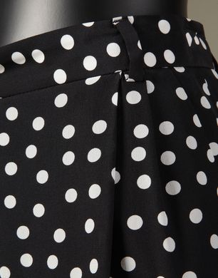 POLKA DOT PRINT TROUSERS - Formal trousers - Dolce&Gabbana - Winter 2014 POLKA DOT PRINT TROUSERS - Formal trousers - Dolce&Gabbana - Winter 2014
