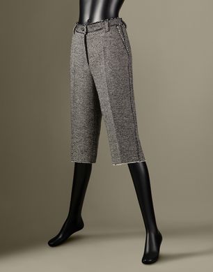 TWEED CROPPED TROUSERS - Casual trouser - Dolce&Gabbana - Winter 2014 TWEED CROPPED TROUSERS - Casual trouser - Dolce&Gabbana - Winter 2014