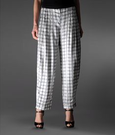 EMPORIO ARMANI - High-waist trouser