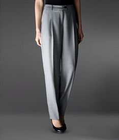 ARMANI COLLEZIONI - Pant with tucks