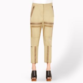 STELLA McCARTNEY, Tapered, Organic Cotton Auden pant 