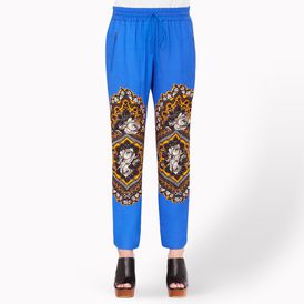 STELLA McCARTNEY, Tapered, Ornate Floral Print Taylor Trousers