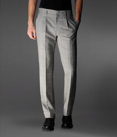EMPORIO ARMANI - Pantalone con pince