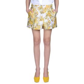STELLA McCARTNEY, Shorts, Fluo Floral Jacquard Warwick Shorts 
