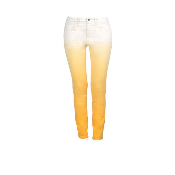 Stella McCartney, Jean skinny dégradé en tissu biologique