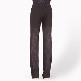 STELLA McCARTNEY, Tailored,  Double Face Wool Stretch Gabel Trousers