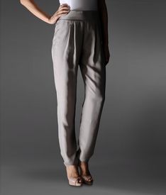 ARMANI COLLEZIONI - Pant with tucks