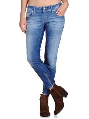 Denim DIESEL: GRUPEE-ZIP 0602C